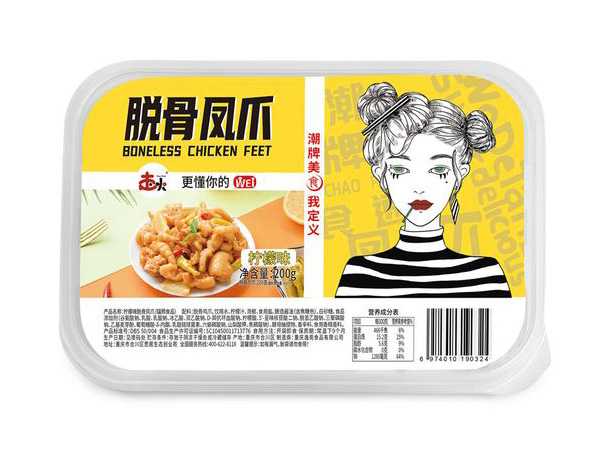 泡椒鳳爪保鮮盒包裝機：鎖住美味，保鮮每一刻